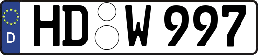 HD-W997