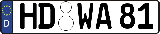 HD-WA81