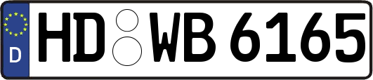 HD-WB6165
