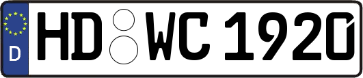 HD-WC1920