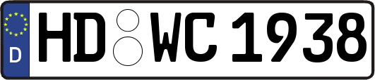 HD-WC1938
