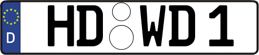HD-WD1