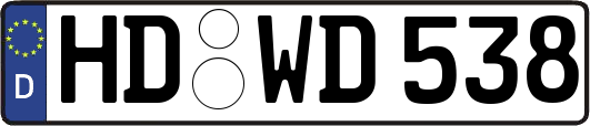 HD-WD538