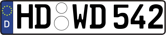 HD-WD542
