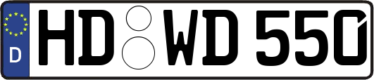 HD-WD550