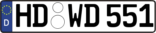 HD-WD551