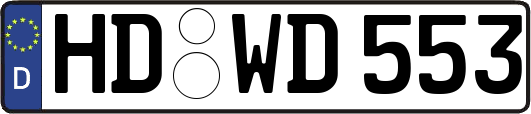 HD-WD553