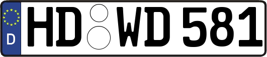 HD-WD581