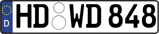 HD-WD848
