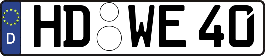 HD-WE40