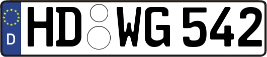 HD-WG542