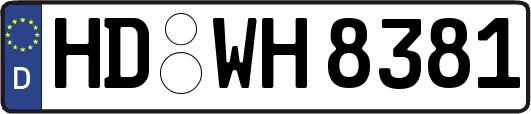 HD-WH8381