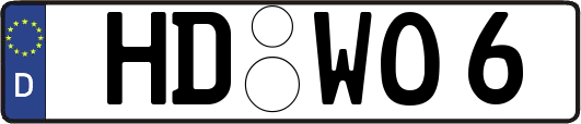 HD-WO6