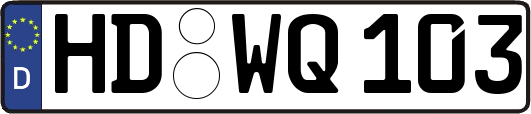 HD-WQ103