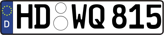 HD-WQ815
