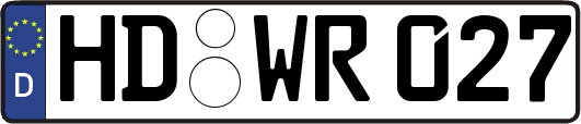 HD-WR027