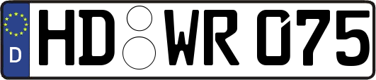 HD-WR075