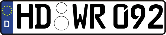 HD-WR092