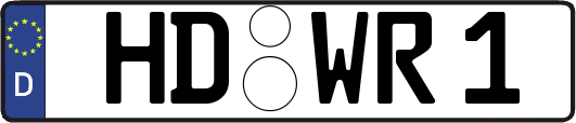 HD-WR1