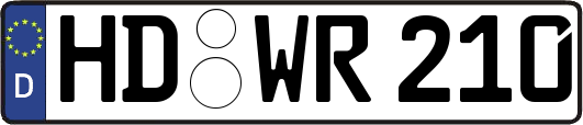 HD-WR210