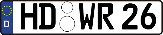 HD-WR26