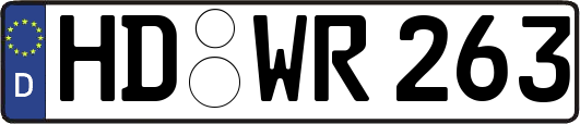HD-WR263