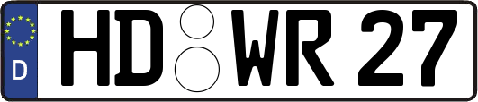 HD-WR27