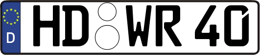 HD-WR40