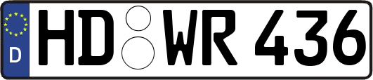 HD-WR436