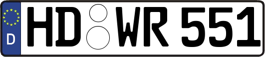 HD-WR551