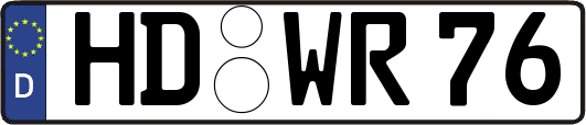 HD-WR76