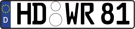 HD-WR81