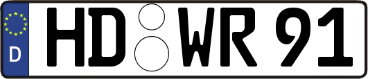 HD-WR91