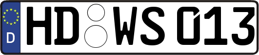 HD-WS013