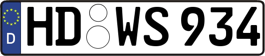 HD-WS934