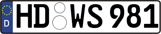 HD-WS981