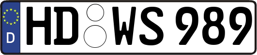 HD-WS989