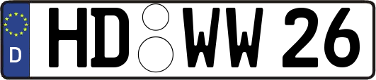 HD-WW26