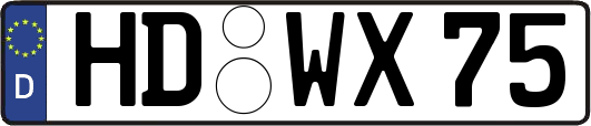HD-WX75