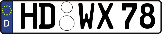 HD-WX78