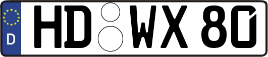 HD-WX80