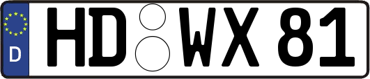 HD-WX81