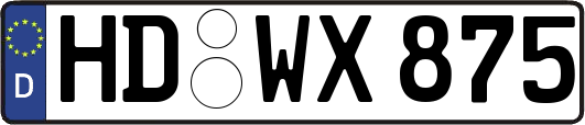 HD-WX875