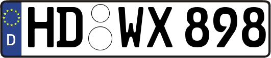 HD-WX898