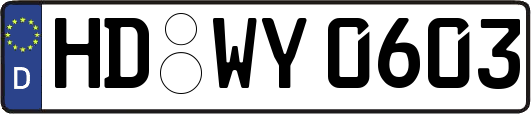 HD-WY0603