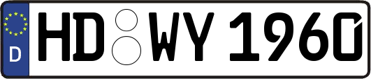 HD-WY1960