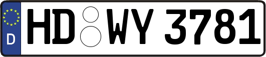 HD-WY3781