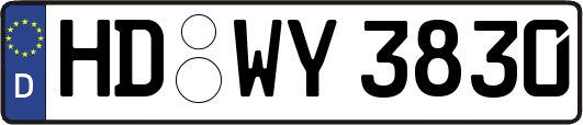 HD-WY3830