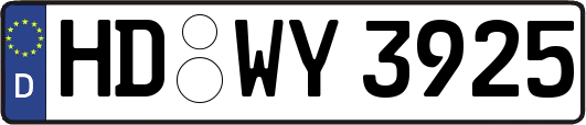 HD-WY3925