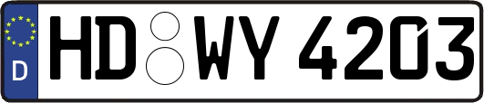 HD-WY4203